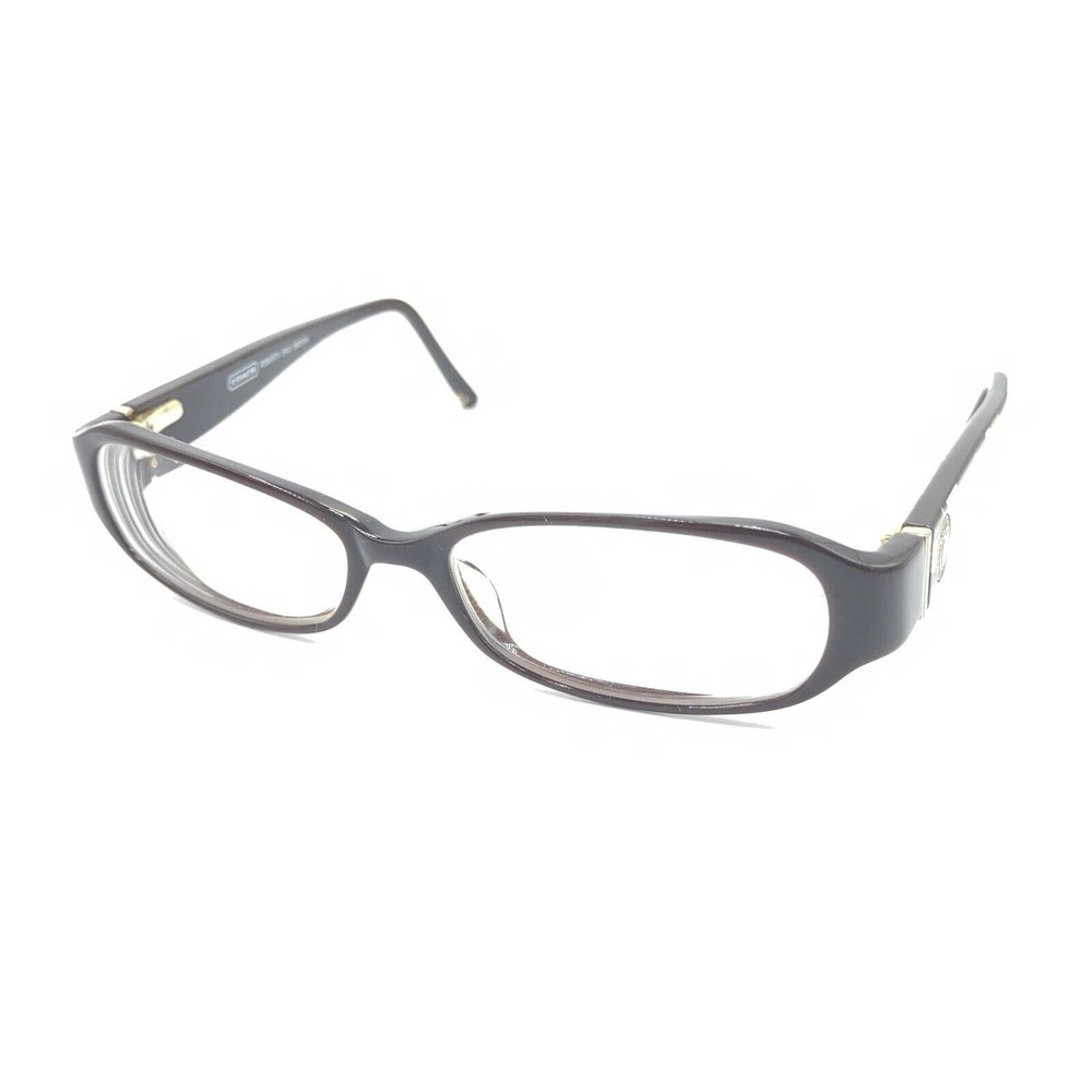 Coach Roberta 843 Brown Oval Rectangular Eyeglass… - image 8